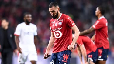 Nabil Bentaleb, joueur de Lille, 27 juin 2024