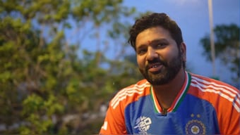 Rohit Sharma led the Indian cricket team to the 2024 T20 World Cup title. Image: BCCI video screenshot