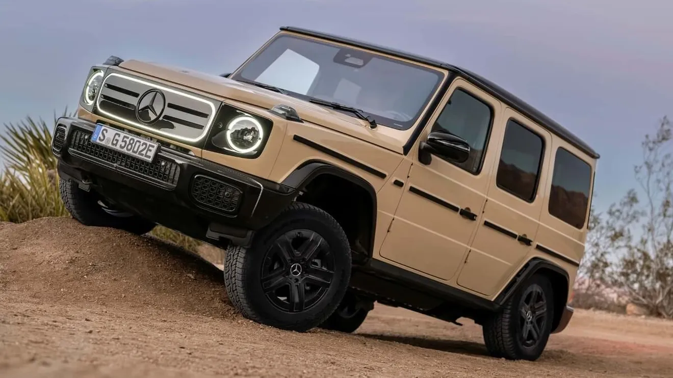 El Mercedes-Benz Clase G eléctrico promete ser el mejor todoterreno del mercado gracias a sus 4 motores independientes