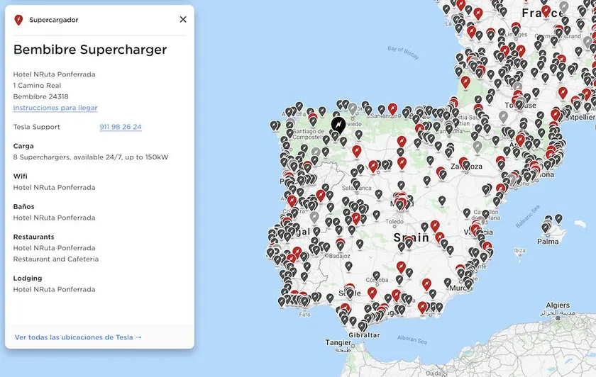 Cargas eléctricas España