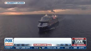 Cruise ships monitoring tropical weather forecasts