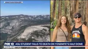 Arizona college student falls to her death at Yosemite's Half Dome in front of horrified father