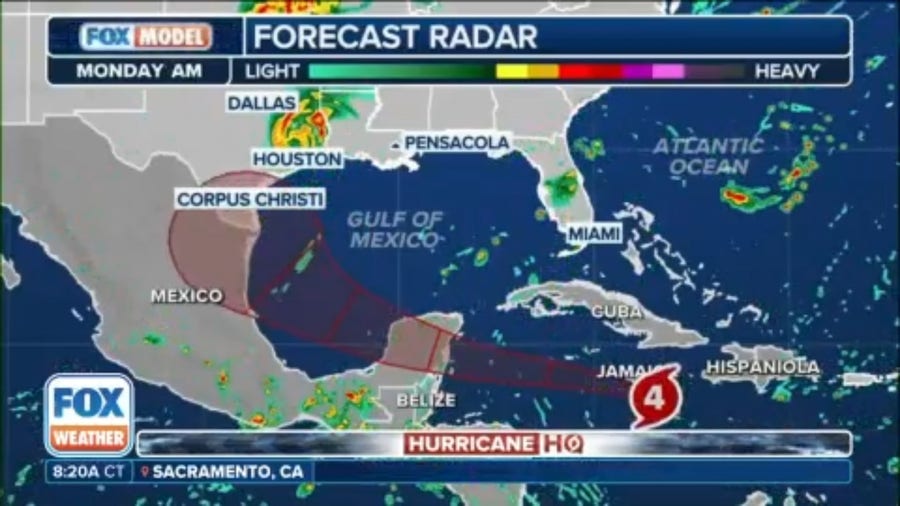 FOX Model outperformed others with Hurricane Beryl's track