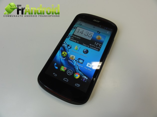 android acer liquid e1 prise en main 14