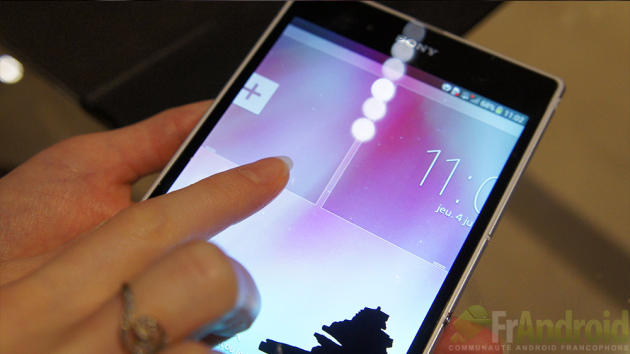 Sony-Xperia-Z-Ultra-Widgets-ecran-verrouillage