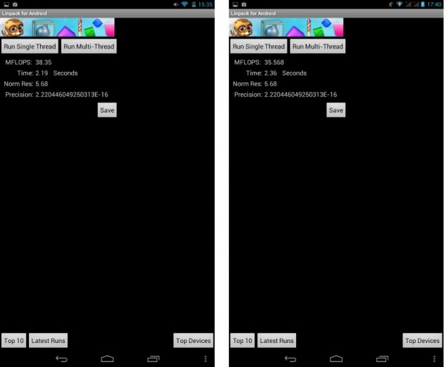 android lenovo ideatab a1000 vs a3000 benchmark linpack single thread 01