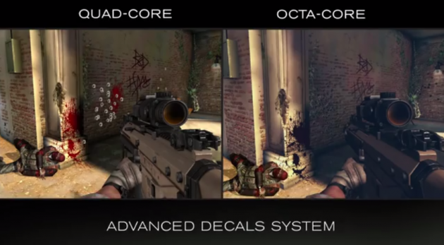 android gameloft mediatek mt6592 octa-coeur versus quad-coeur modern combat 5 image 0