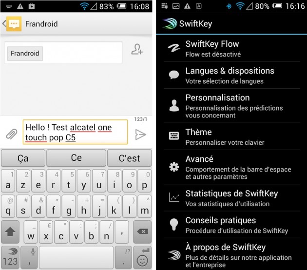 Alcatel-C5-clavier-swiftkey