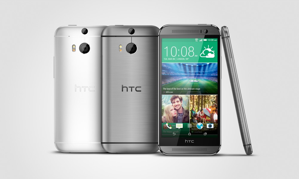 HTC One M8_Gunmetal_Silver