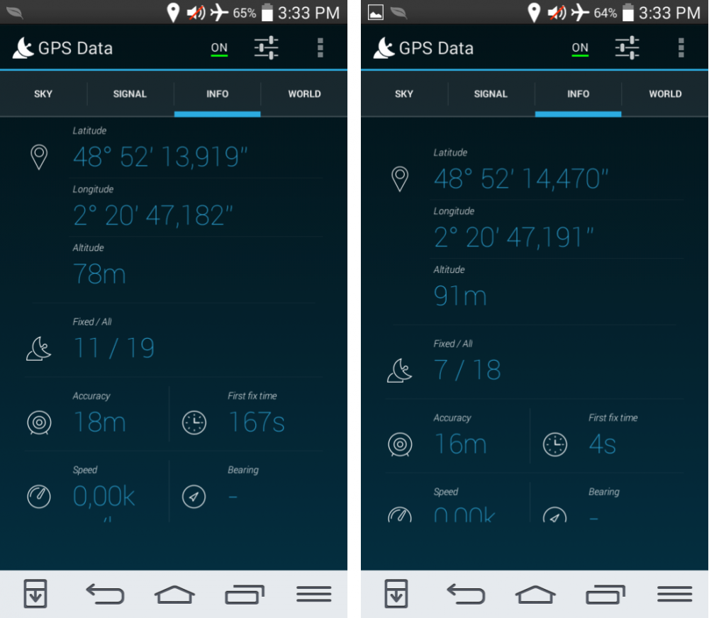 android test frandroid lg g2 mini gps localisation synchronisation froid et chaud images 01