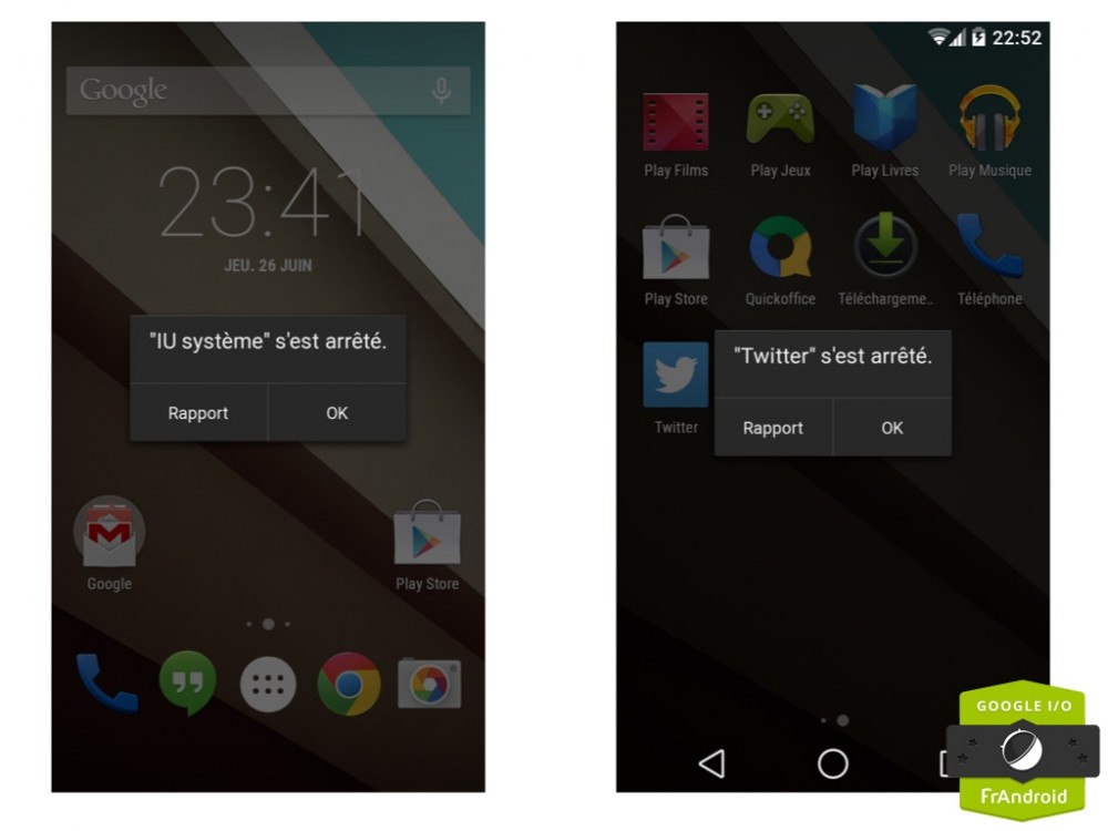 Android L : Aille !
