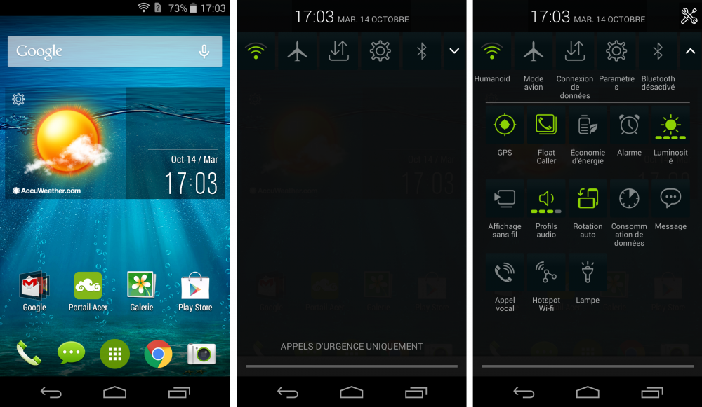 Android acer liquid jade 1