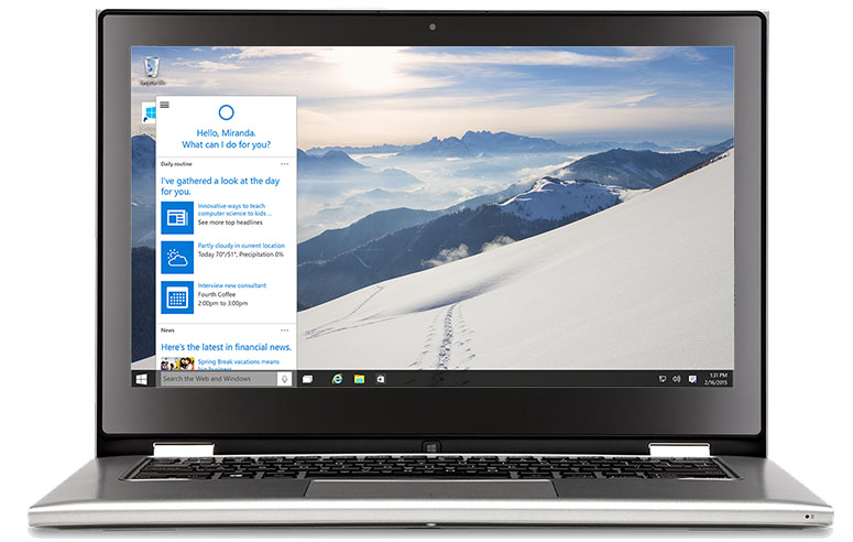 windows 10 cortana
