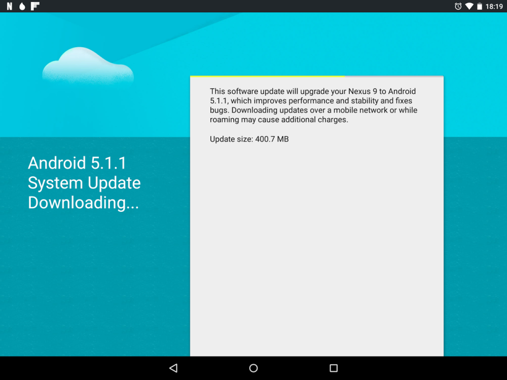 android 5.1.1 nexus 9