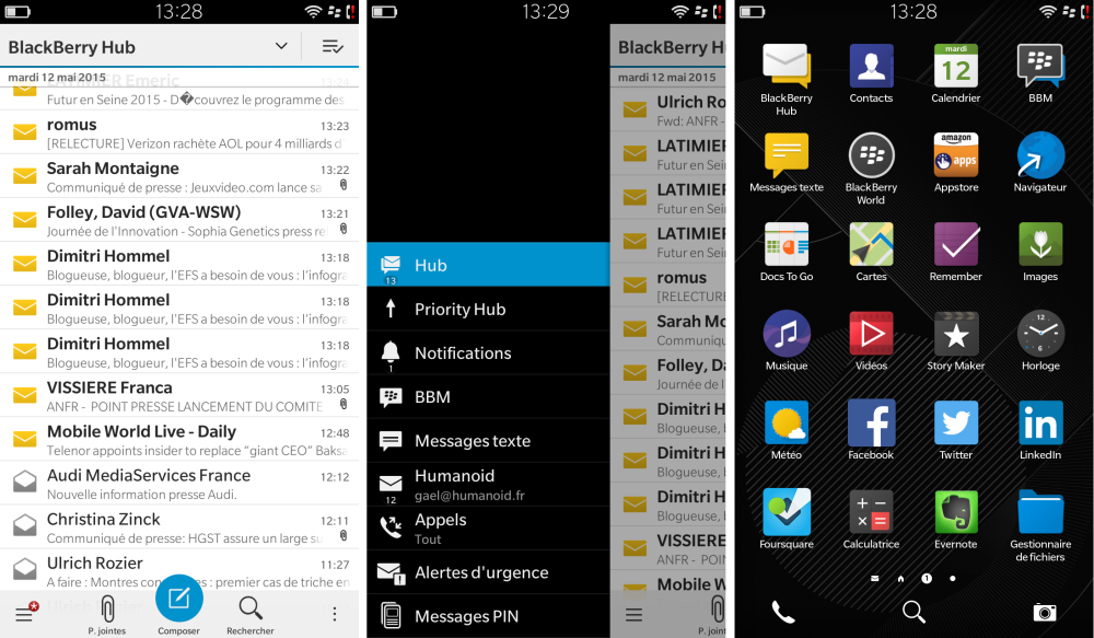 blackberry leap logiciel