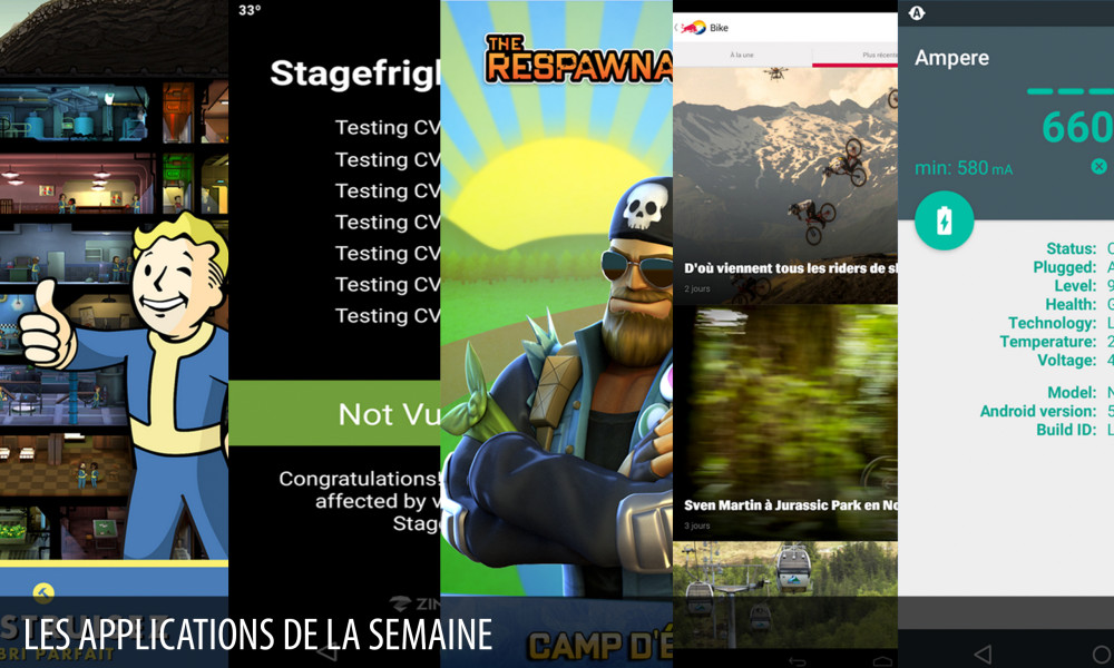 App de la semaine 22 appXoid