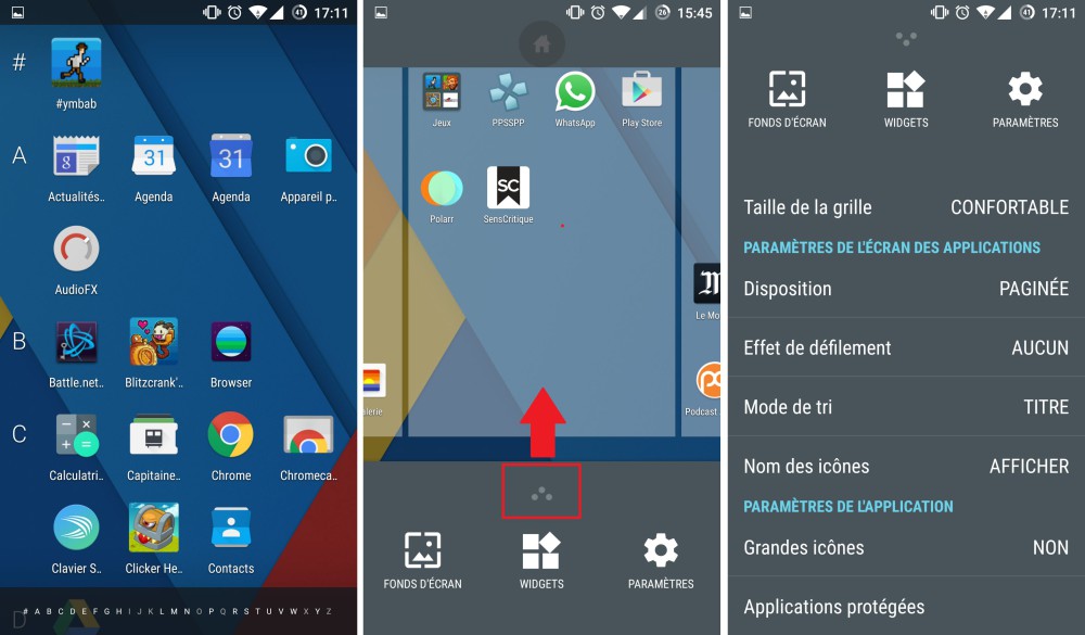 oneplus one cyanogenos 12-1 tiroir application