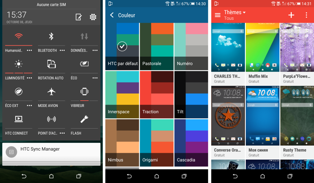 htc desire 626 logiciel theme