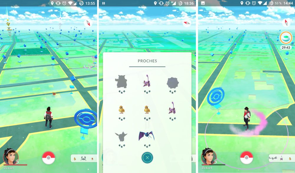 pokemon go frandroid carte