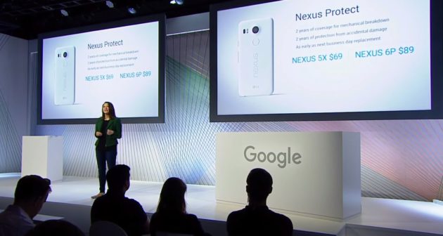 Google Nexus Protect septembre 2015