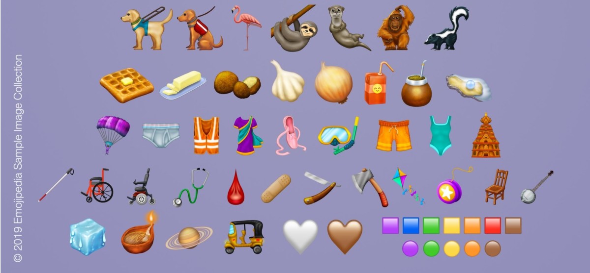 Les nouveaux émojis de 2019