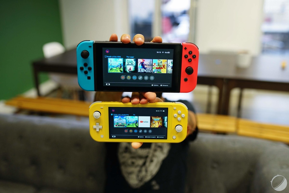 Nintendo Switch et Nintendo Switch Lite