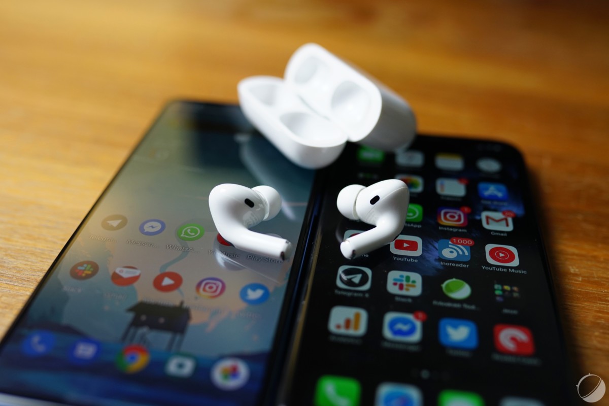 AirPods Pro, Android et iPhone