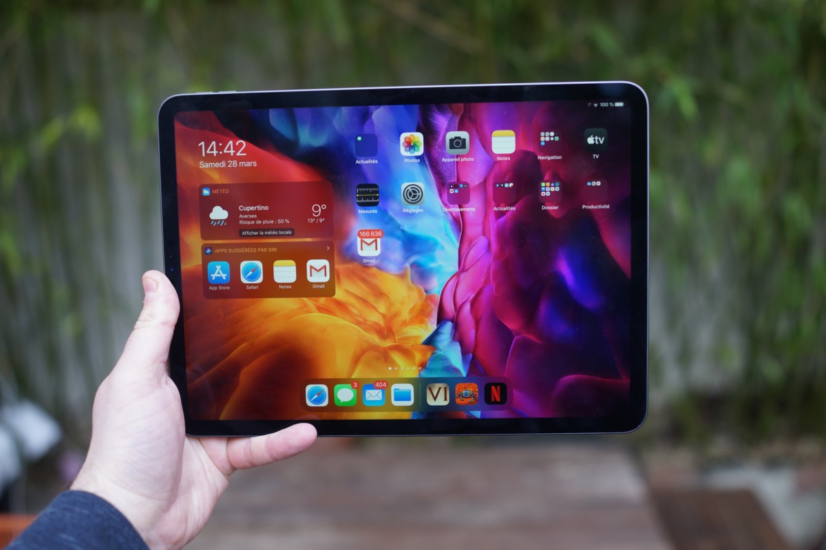 La version 11 pouces de l'Apple iPad Pro 2020