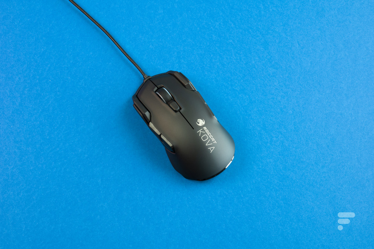 La Roccat Kova AIMO propose un design ambidextre