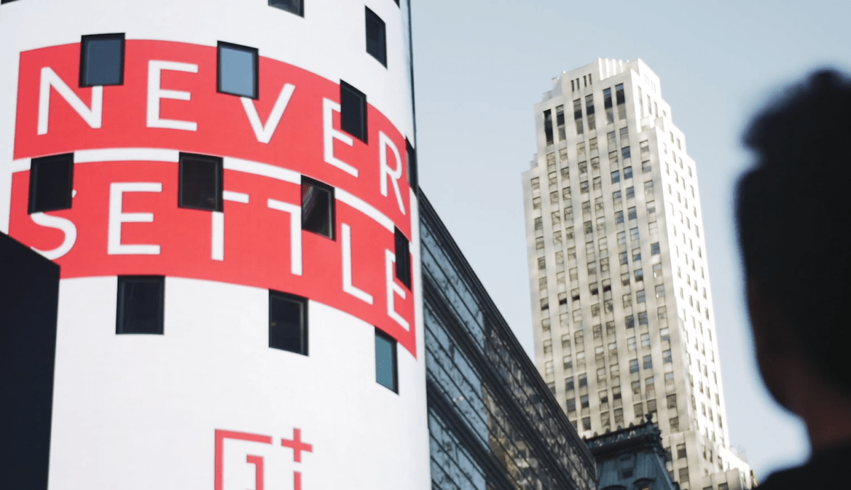 Never Settle, le slogan de OnePlus
