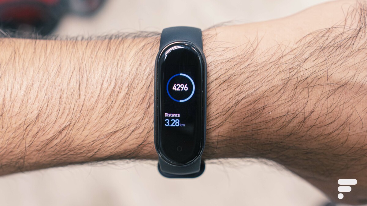 Suivi d'activité sur le Xiaomi Mi Smart Band 5