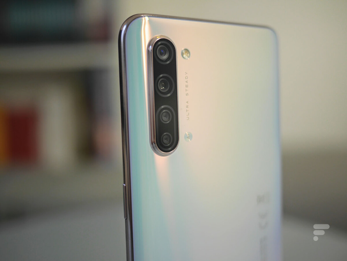 Le module photo de l'Oppo Find X2 Lite