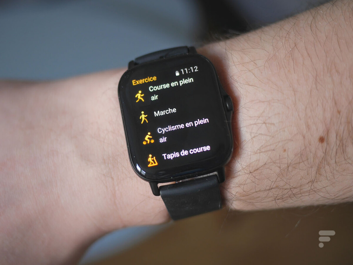 Le suivi d'entraînement de l'Amazfit GTS 2