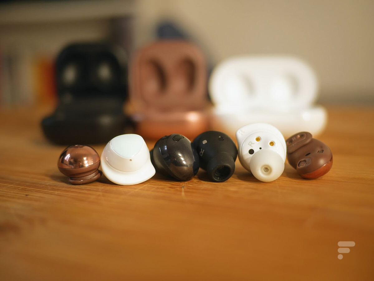 Les Galaxy Buds Pro avec les Galaxy Buds Plus et Galaxy Buds Live