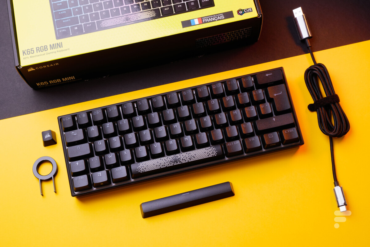 Test complet du Corsair K65 Mini