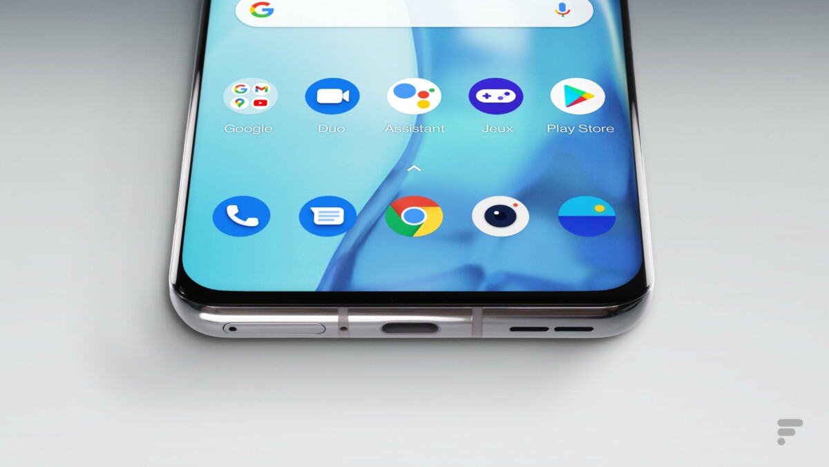 Le haut-parleur du OnePlus 9 Pro se trouve sur la tranche inférieure