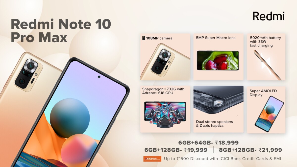 Xiaomi Redmi Note 10 Pro Max