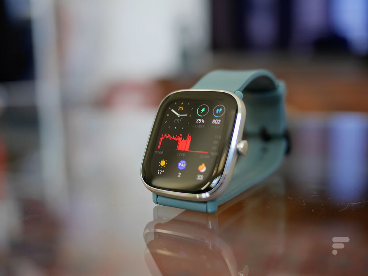 L'écran Oled de l'Amazfit GTS 2 Mini 