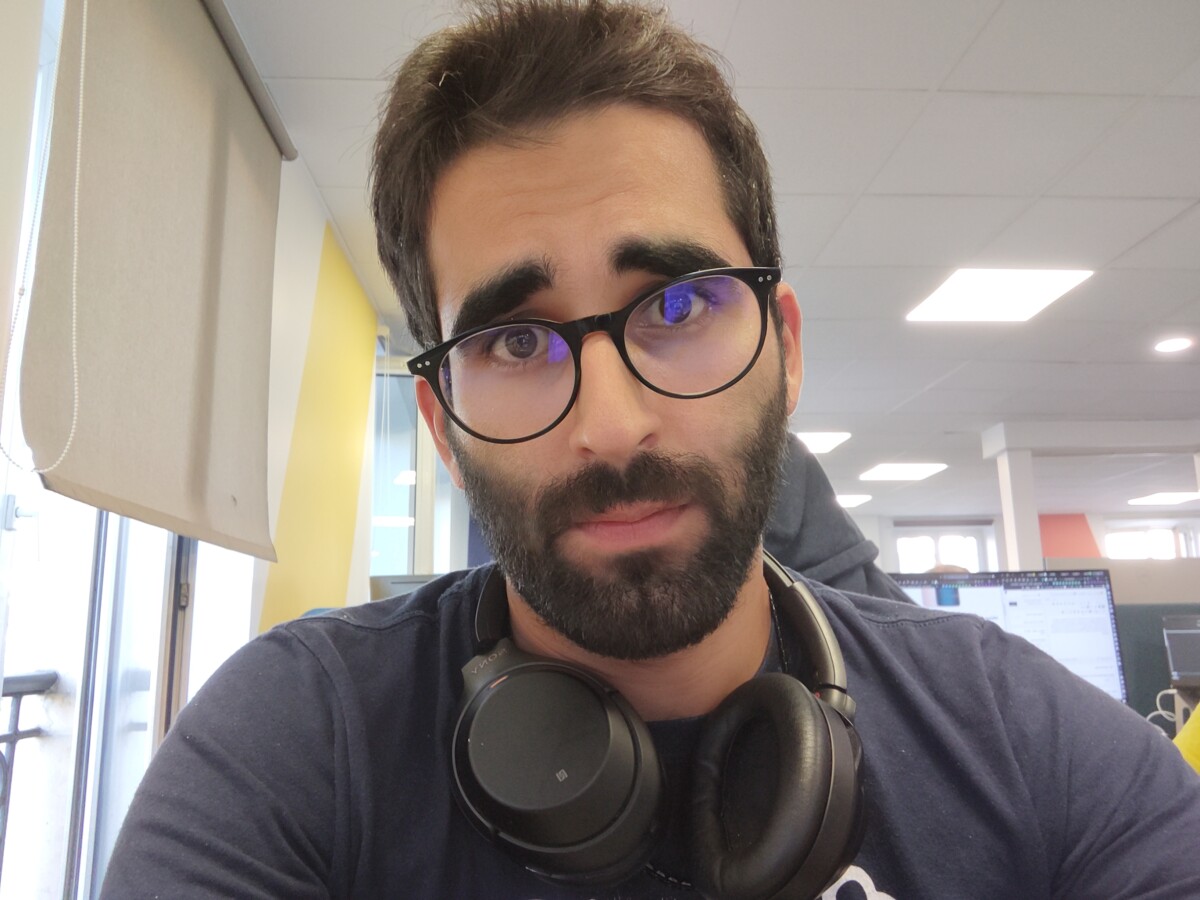 Un selfie réalisé avec la Xiaomi Pad 5