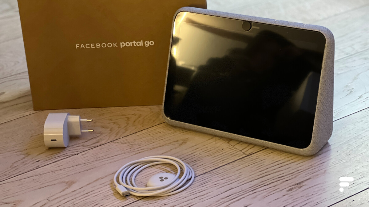 Le Facebook Portal Go fonctionne sur batterie