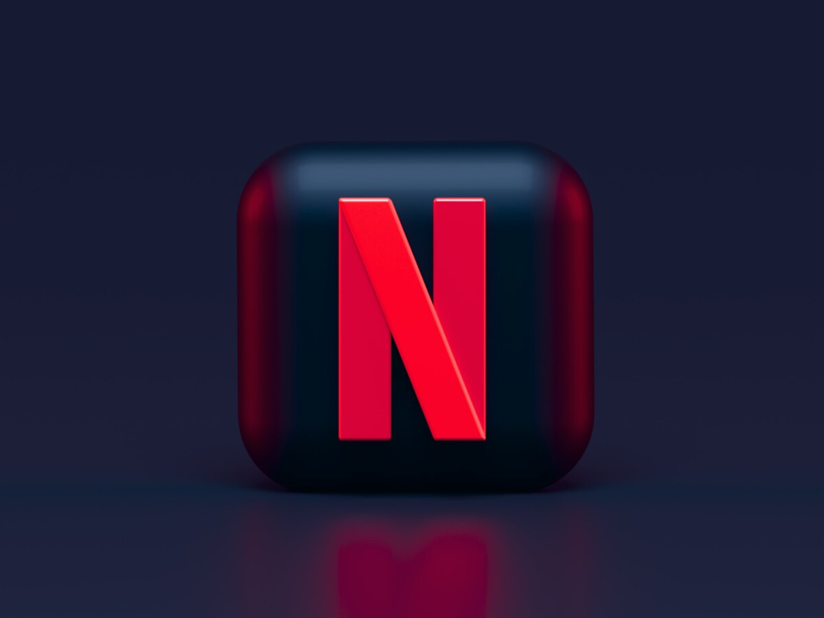 Le N de Netflix sur un cube