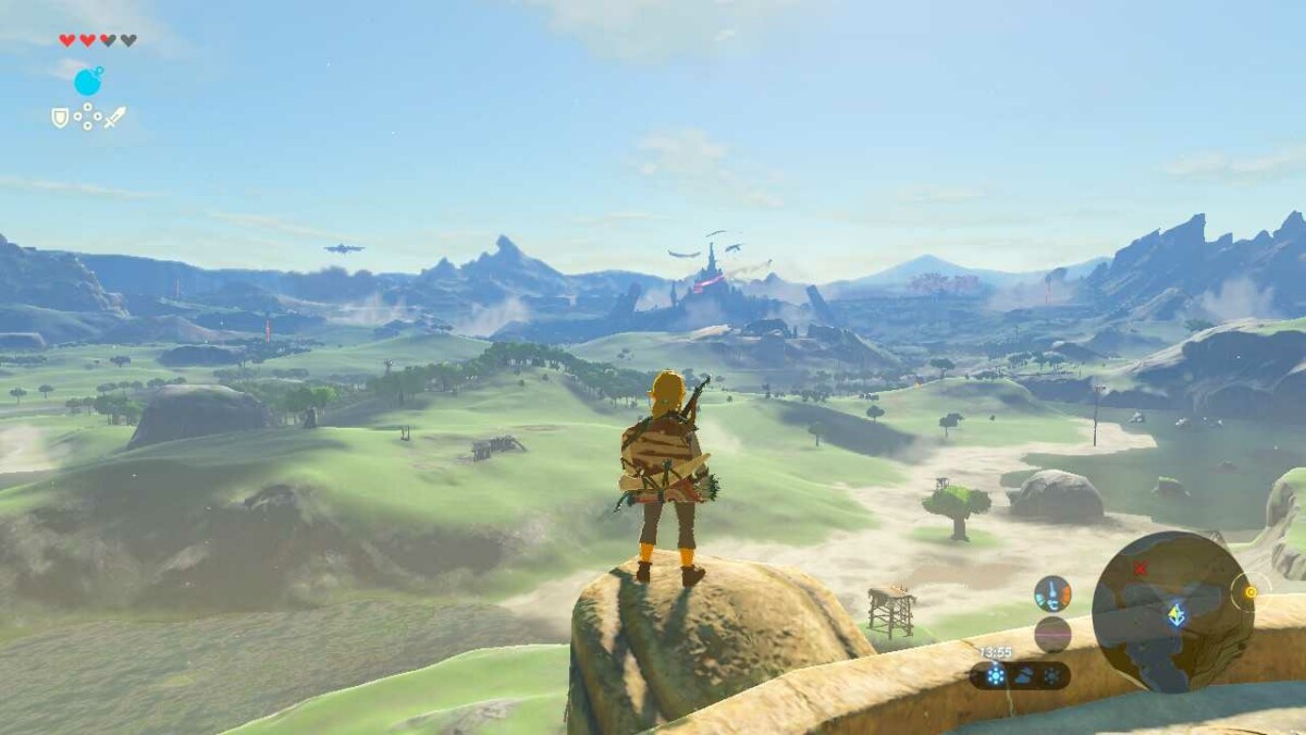 Zelda Breath of the Wild sur Nintendo Switch OLED