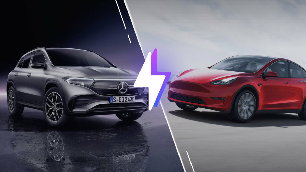 mercedes EQA vs tesla model y