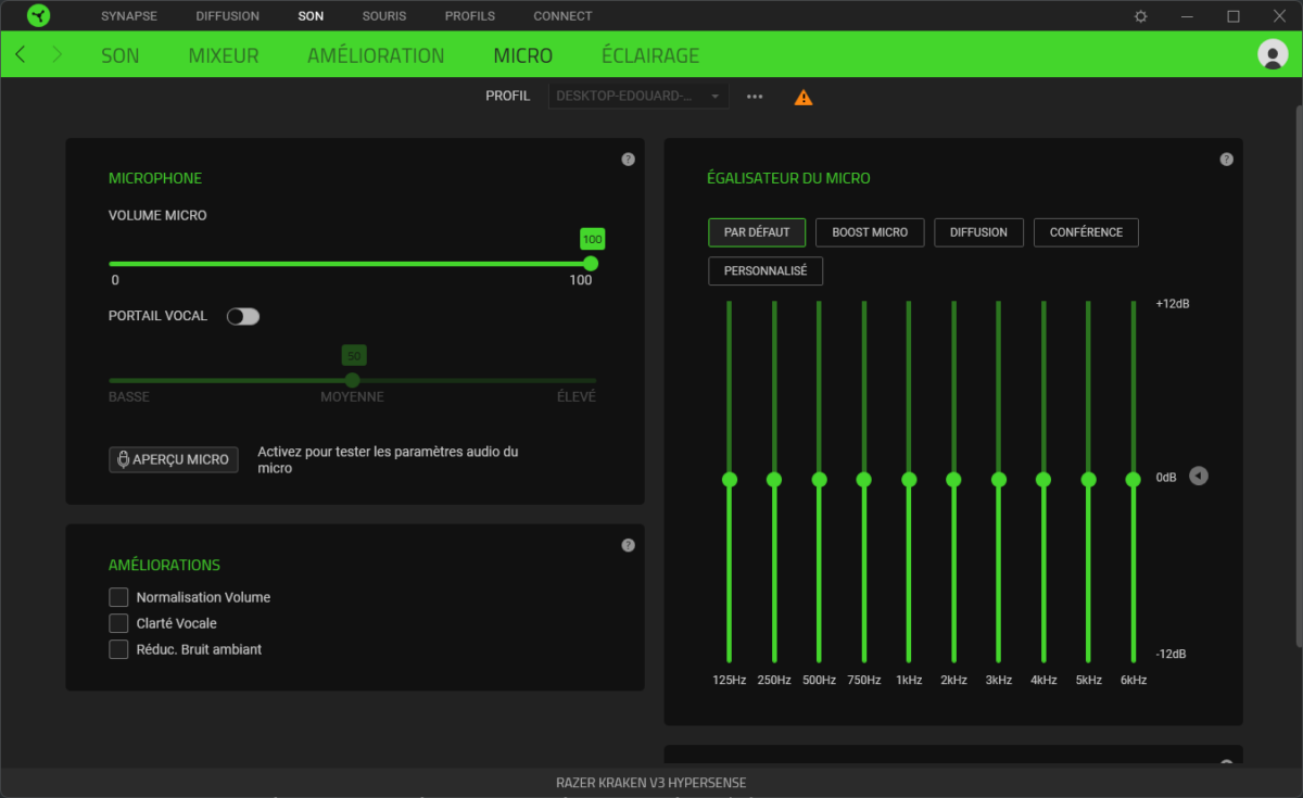 Razer Kraken V3 HyperSense