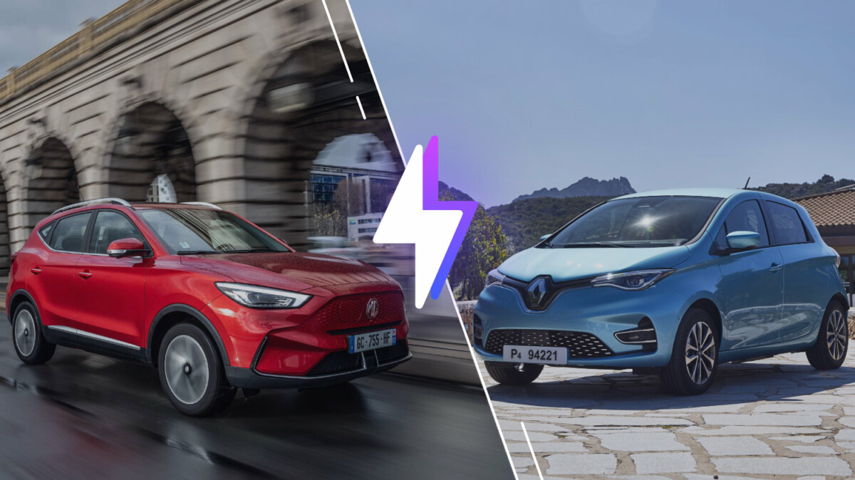 mg zs ev vs renault zoe