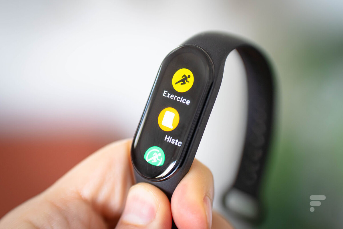 Les applications du Xiaomi Mi Smart Band 7