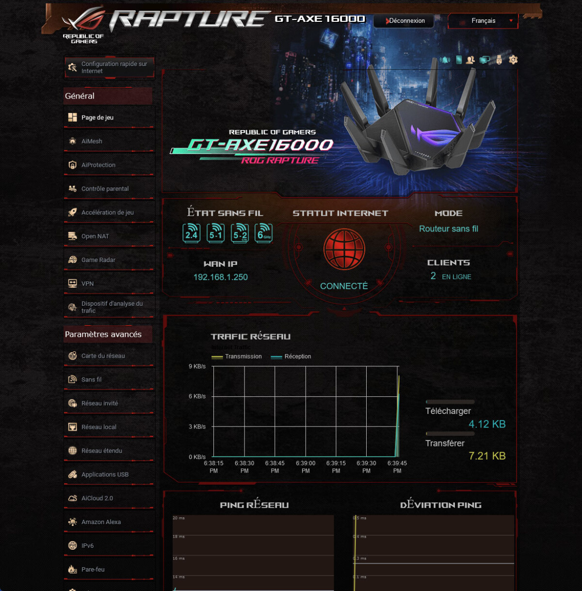 Asus ROG Rapture GT-AXE16000