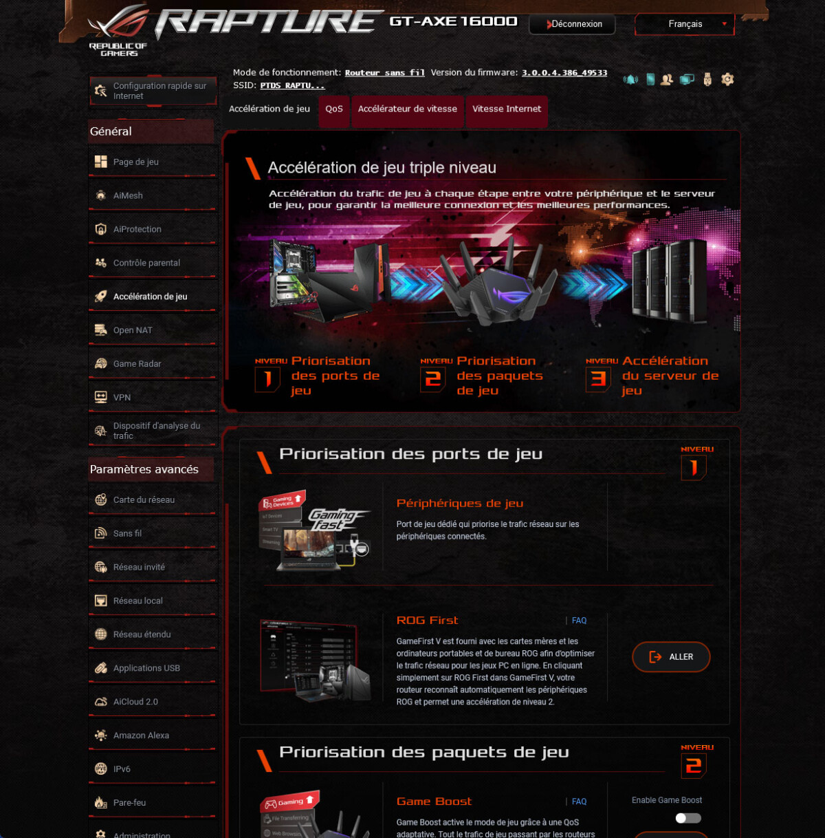 Asus ROG Rapture GT-AXE16000