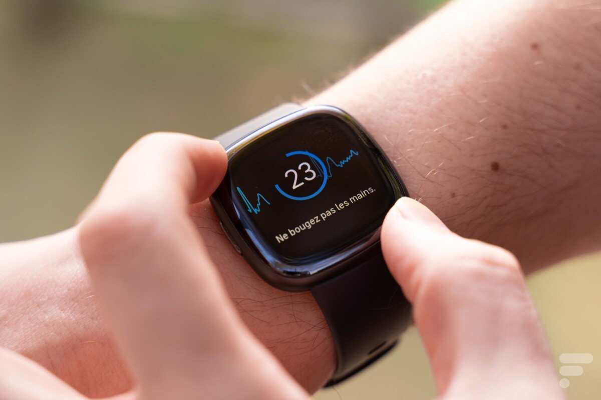 La mesure d'ECG sur la Fitbit Sense 2