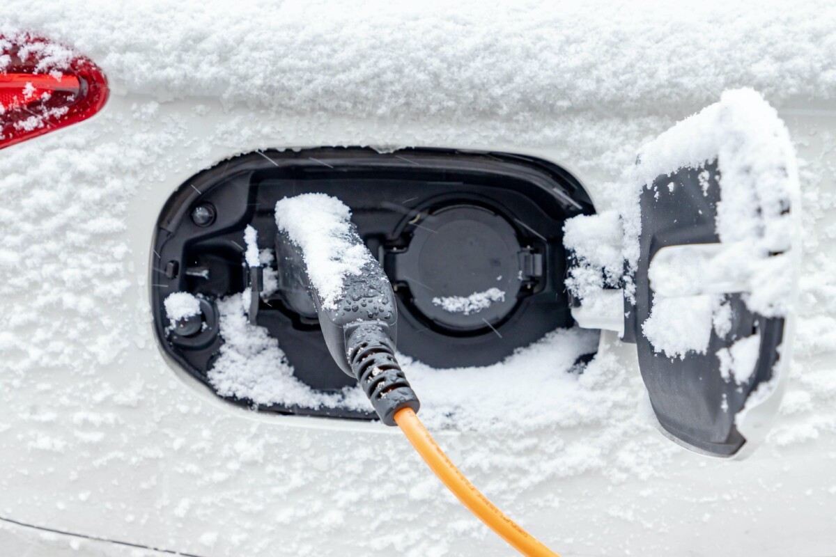 Recharge hiver voiture électrique